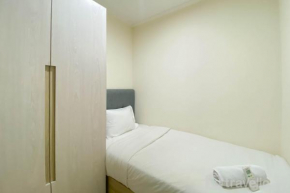 Nice and Minimalist 2BR at Menteng Park Apartment